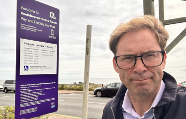 Tobias at Southbourne Crossroads